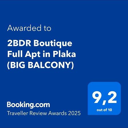 2Bdr Boutique Full Apt In Plaka Atény Exteriér fotografie